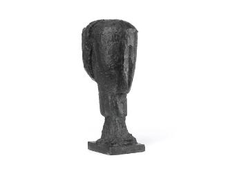 Fritz Wotruba, Kopf, 1953/1954, Bronze, 45 × 19 × 24 cm, Dauerleihgabe Fritz Wotruba Werknutzun…