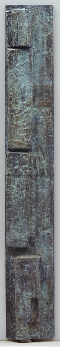 Fritz Wotruba, Marburger Relief (vierte Platte von acht Reliefplatten), 1963/1964, Bronze, 161,…