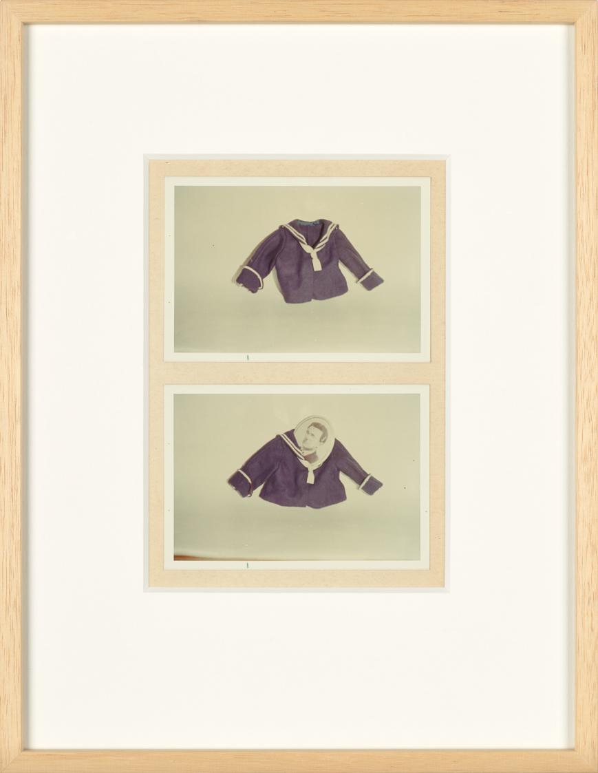 Birgit Jürgenssen, Wörterbuch der Gemeinplätze (Flaubert), 1975–1978, 2 Farbfotografien (Vintag…