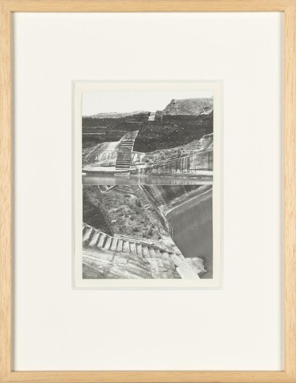 Birgit Jürgenssen, Wörterbuch der Gemeinplätze (Flaubert), 1975–1978, 2 S/W-Fotografien (Vintag…