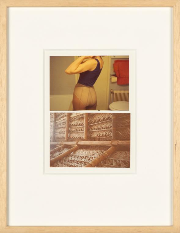 Birgit Jürgenssen, Wörterbuch der Gemeinplätze - Flaubert, 1975–1978, 2 Farbfotografien (Vintag…