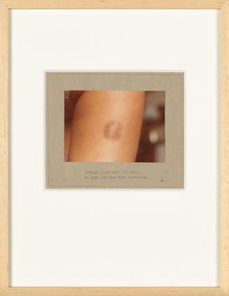 Birgit Jürgenssen, Wörterbuch der Gemeinplätze (Flaubert), 1975–1978, Farbfotografie (Vintage P…