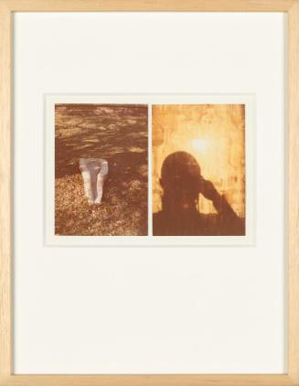 Birgit Jürgenssen, Wörterbuch der Gemeinplätze (Flaubert), 1975–1978, 2 Farbfotografien (Vintag…