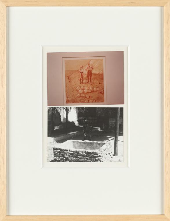 Birgit Jürgenssen, Wörterbuch der Gemeinplätze (Flaubert), 1975–1978, 2 Farbfotografien (Vintag…