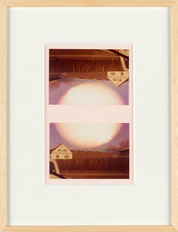 Birgit Jürgenssen, Wörterbuch der Gemeinplätze (Flaubert), 1975–1978, 2 Farbfotografien (Vintag…