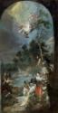 Franz Anton Maulbertsch, Das Martyrium des heiligen Quirinus, 1791, Öl auf Leinwand, 64 x 35 cm…