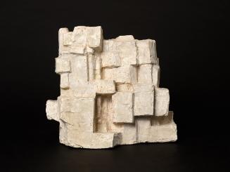 Fritz Wotruba, Architekturrelief. Entwurf eines reliefartigen Seitenteils für die Bühnenbauten …