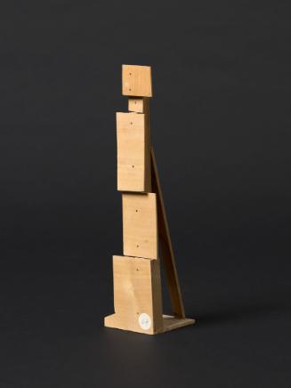Fritz Wotruba, "Antigone" (Sophokles). Entwurf für die Bühnenbauten zur Inszenierung am Burgthe…