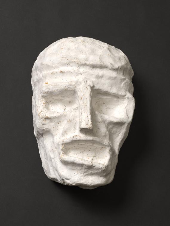 Fritz Wotruba, Entwurf einer Maske für Kreon für die Inszenierung von "Antigone" (Sophokles) am…
