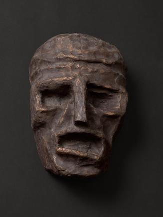 Fritz Wotruba, Entwurf einer Maske für Kreon für die Inszenierung von "Antigone" (Sophokles) am…