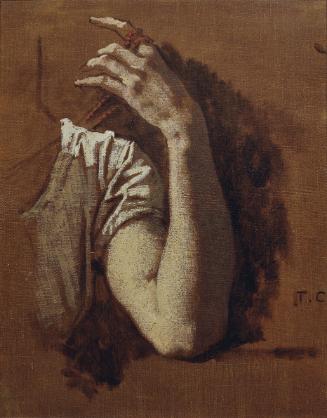 Thomas Couture, Armstudie, um 1875, Öl auf Leinwand, 53 x 42,5 cm, Belvedere, Wien, Inv.-Nr. 15…
