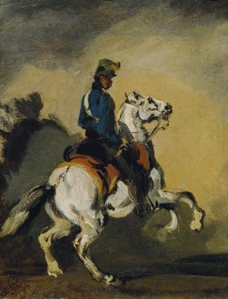 Piotr von Michalowski, Österreichischer Husar, um 1830, Öl auf Leinwand, 25,5 x 19 cm, Belveder…
