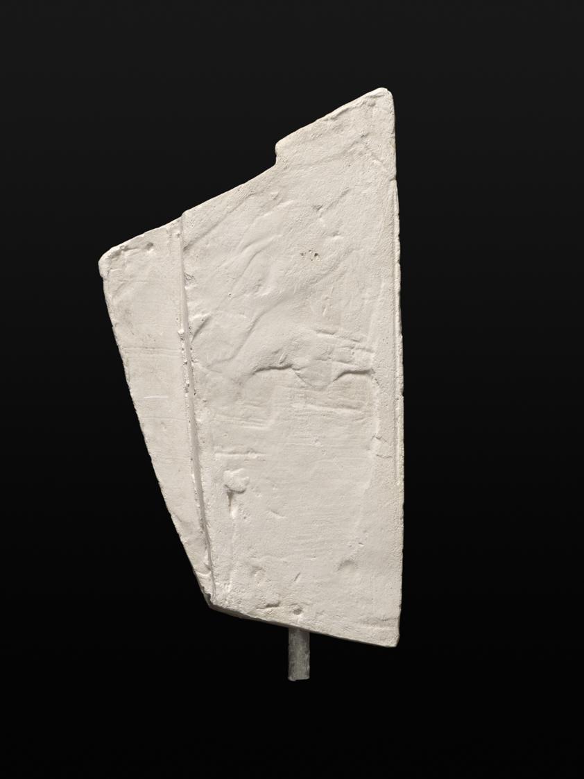 "Der Ring des Nibelungen" (Richard Wagner). Entwurf für die Bühnenbauten "Götterdämmerung", 6. Bild "Die Halle der Gibichungen" zur Inszenierung an der Deutschen Oper, Berlin, 1967. Fünfteiliges Gesamtmodell