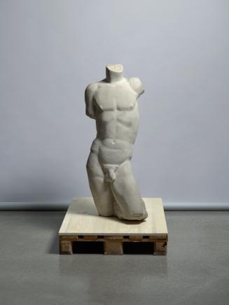 Fritz Wotruba, Torso, 1939, Hartsandstein, 121 × 49 × 48,5 cm, 225 kg, Belvedere, Wien, Inv.-Nr…