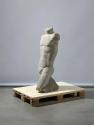 Fritz Wotruba, Torso, 1939, Hartsandstein, 121 × 49 × 48,5 cm, 225 kg, Belvedere, Wien, Inv.-Nr ...