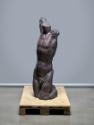 Fritz Wotruba, Torso, 1928–1929, Bronze, 139,5 × 40,5 × 44 cm, 100 kg, Belvedere, Wien, Inv.-Nr…
