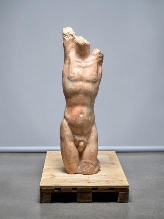 Fritz Wotruba, Torso, 1928/1929, Gips, Bronze: 139,5 × 40,5 × 44 cm, 200 kg, Belvedere, Wien, I…
