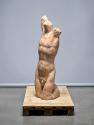 Fritz Wotruba, Torso, 1928/1929, Gips, Bronze: 139,5 × 40,5 × 44 cm, 200 kg, Belvedere, Wien, I ...