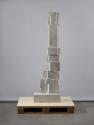 Fritz Wotruba, Große stehende Figur, 1966, Carrara Marmor, 195,5 × 27 × 58 cm, 240 kg, Belveder ...