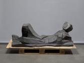 Fritz Wotruba, Große liegende Figur, 1953, Bronze, 170 × 61,5 × 60 cm, 145 kg, Belvedere, Wien, ...