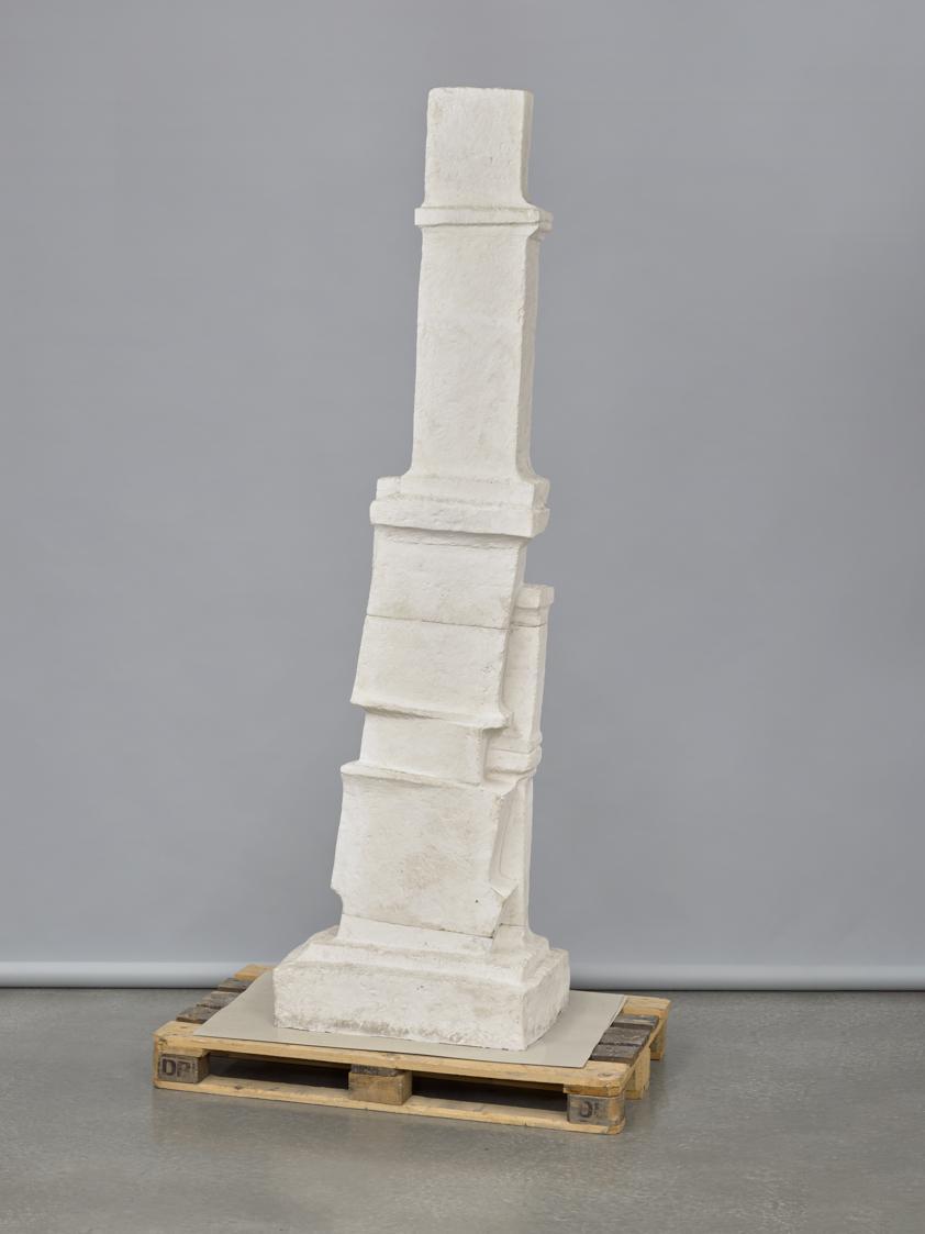 Fritz Wotruba, Große stehende Figur, 1962, Gipsguss nach Steinskulptur, Bronzeguss: 236 × 48 × …