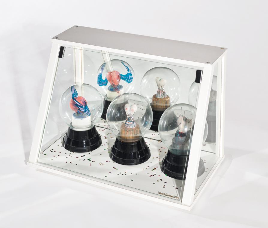 Ex voto - Geflügeltes Herz - Durchbohrtes Herz