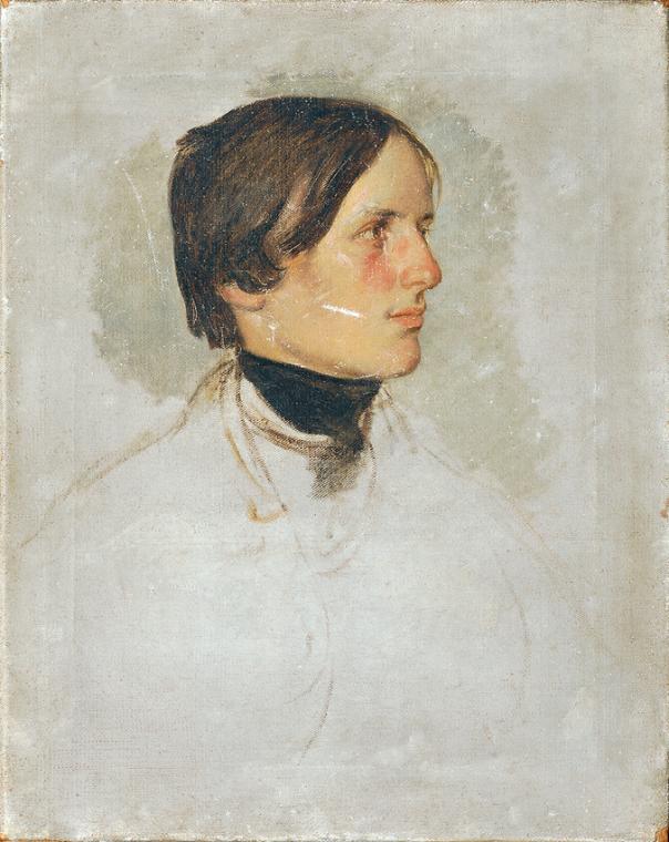 Johann Friedrich Treml, August Konopasek, Öl auf Leinwand, 39,5 x 31,5 cm, Belvedere, Wien, Inv…