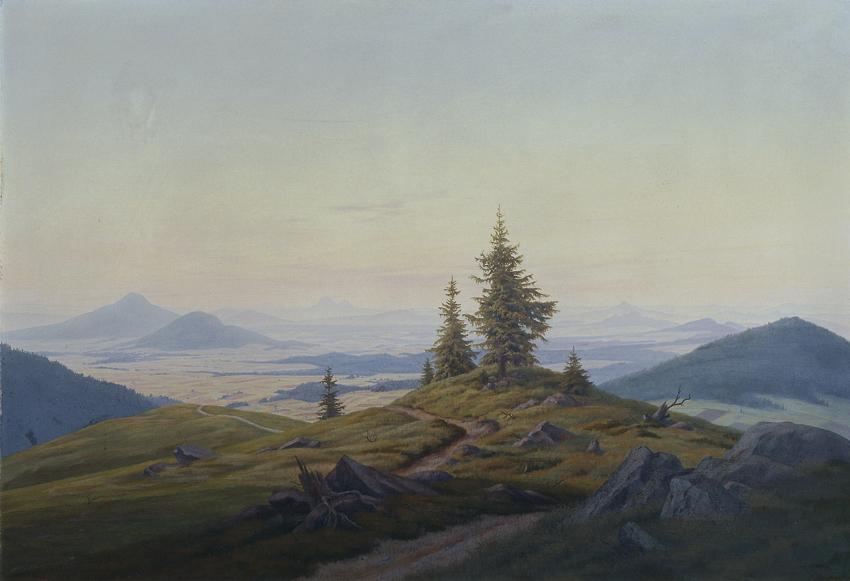 Fritz Haselbach, Sudetenland, 1938, Öl auf Malpappe, 99,5 x 144,5 cm, Belvedere, Wien, Inv.-Nr.…