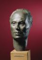 Georg Ehrlich, Selbstbildnis, 1928, Bronze, Hohlguss, 34 cm, Belvedere, Wien, Inv.-Nr. 5906