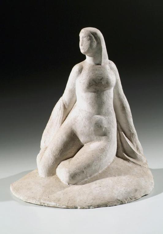 Franz Blum, Badende, 1936-1937, Gips, H: 30 cm, Belvedere, Wien, Inv.-Nr. 7124