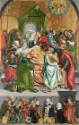 Wiener Neustädter Maler, Marientod mit Stifter Alexius Funck und seiner Familie, um 1521/22, Ma…