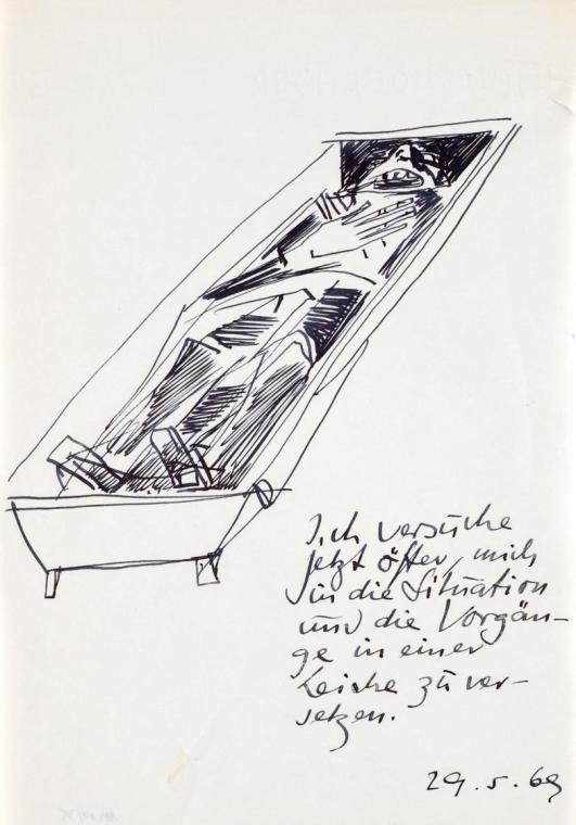 Ich versuche jetzt öfter, mich in die Situation und die Vorgänge in einer Leiche zu versetzen