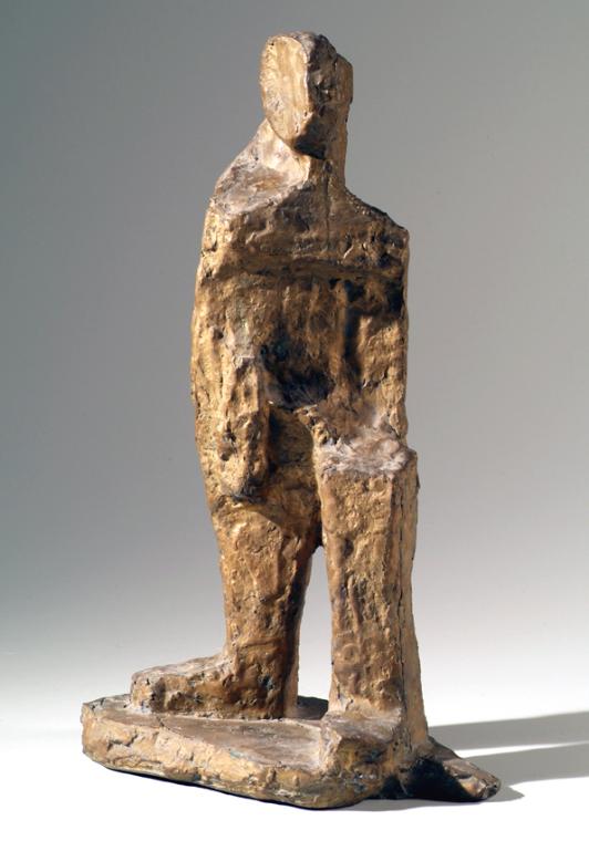 Josef Pillhofer, Stehende Figur, 1951, Bronze, 44,3 cm, Artothek des Bundes, Dauerleihgabe im B…