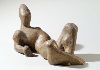 Alfred Czerny, Liegende, 1959, Bronze, 23 cm, Artothek des Bundes, Dauerleihgabe im Belvedere, …