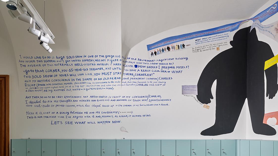 Nedko Solakov. A Cornered Solo Show #3 (with my artistic conscience Charles Esche)