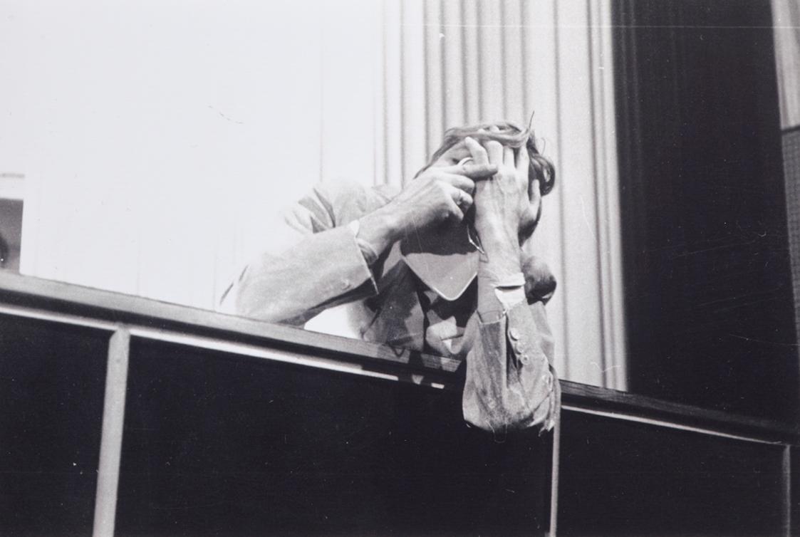 Günter Brus, Direct Art Festival, 9. November 1967 im Festsaal des Gewerkschaftshauses Treitlst…