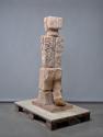 Fritz Wotruba, Großer Gehender, 1952, Gipsguss nach Tonmodell, 157 × 46 × 67,5 cm, Belvedere, W…