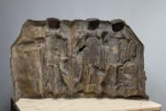 Fritz Wotruba, Relief mit drei Figuren, 1951, Bronze, 77 × 129 × 22 cm, Belvedere, Wien, Inv.-N…
