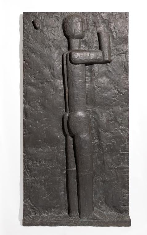 Fritz Wotruba, Matzleinsdorfer Relief II, 1958, Bronze, 200 × 101 × 15 cm, 175 kg, Belvedere, W…