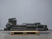 Fritz Wotruba, Große liegende Figur, 1960, Bronze, 195 × 54 × 57 cm, Belvedere, Wien, Inv.-Nr. …