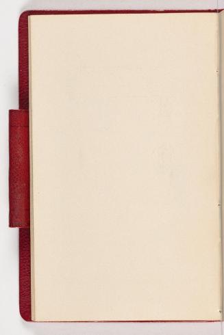 Gustav Klimt, Seite 110, 1898, In rotes Leder gebundenes Büchlein, Zeichnungen und Notizen mit  ...