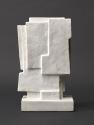 Fritz Wotruba, Kopf, 1962 und 1965, Carrara Marmor, 41 × 14,5 × 25 cm, 17 kg, Belvedere, Wien,  ...