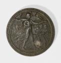 Wilhelm Hejda, Kriegsmedaille, um 1914/1915, Bronze, 4,2 × 0,2 cm, Belvedere, Wien, Inv.-Nr. 12…