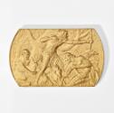 Wilhelm Hejda, Jagdsportliche Ausstellung, 1910, Metall, 4,8 × 7,9 × 0,3 cm, Belvedere, Wien, I…