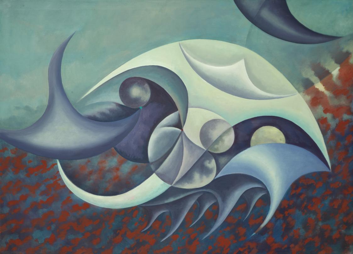 Franz Vana, Ohne Titel, 2012, Öl auf Molino, ungerahmt: 100,5 × 140,5 cm, Belvedere, Wien, Inv.…