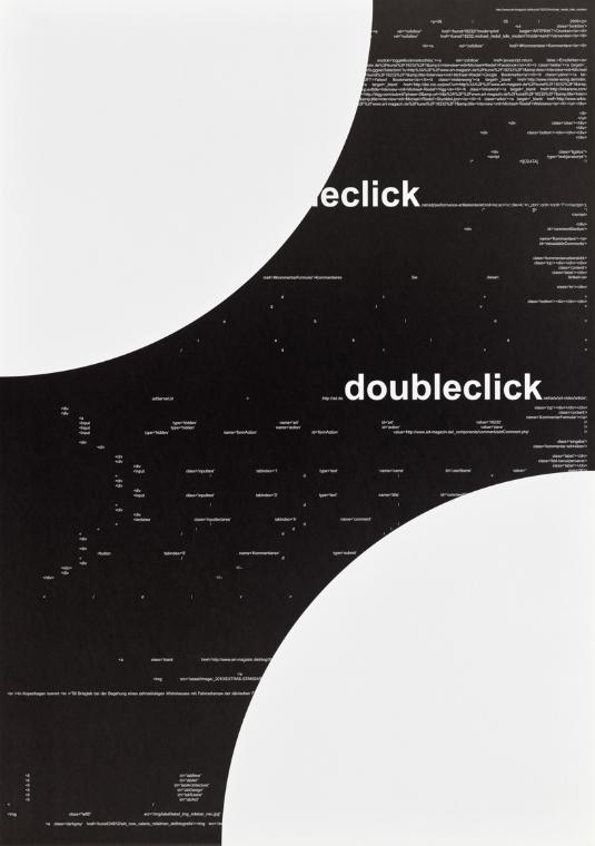 Michael Riedel, Ohne Titel, 2011, Offsetdruck auf Affichenpapier, 17teilig, je: 60,5 × 42 cm, B…