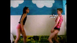 Ursula Pürrer, Super 8 Girl Games, 1985, Film, Leihgabe der Österreichischen Ludwig-Stiftung, W…