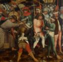 Meister von Laufen, Kreuztragung Christi, um 1455/1460, Malerei auf Tannenholz, 97 x 114 cm, Be…
