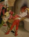 Meister der Veitslegende, Martyrium des hl. Veit (Innenseite)
Christus vor Kaiphas (Außenseite…