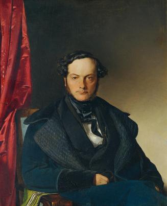 Franz Eybl, Herr Nadassy, 1839, Öl auf Blech auf Holz, 29 x 23,5 cm, Belvedere, Wien, Inv.-Nr. …
